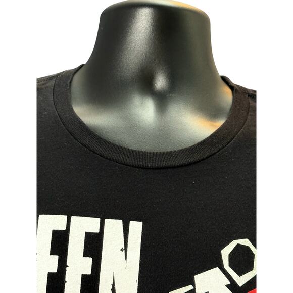 Green Day American Idiot Heart Grenade T-Shirt Black Pacific Tag Womans Small - Picture 5 of 8